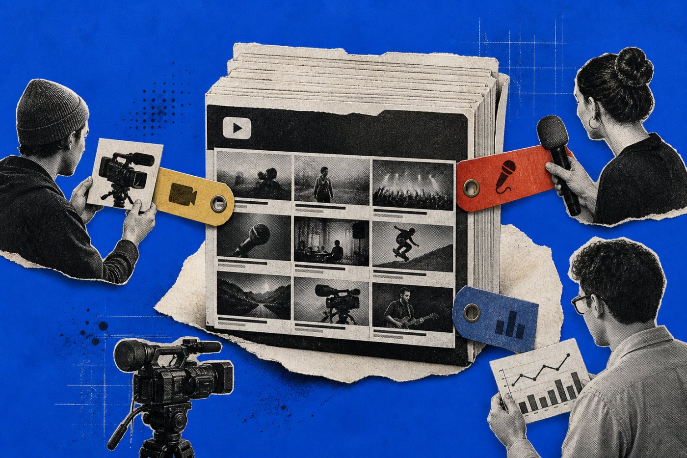 Команда получает разные роли доступа к YouTube-каналу без переноса и изменения его видеотеки