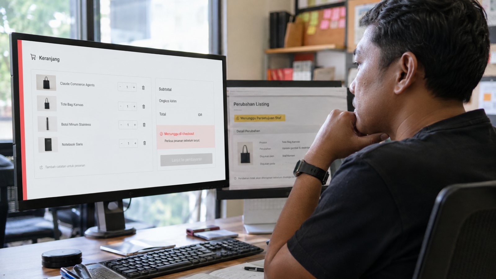 Claude membuka blueprint agen belanja—pembayaran tetap di tangan pedagang
