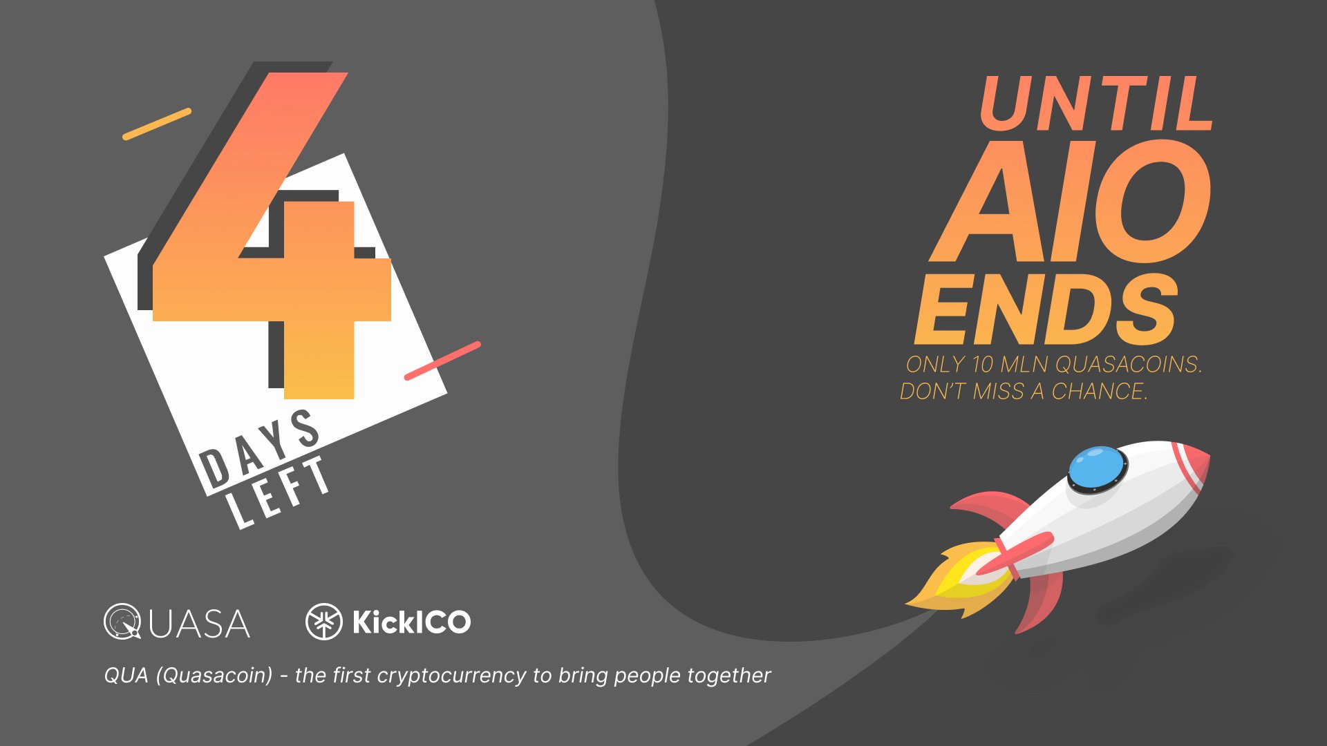 4 days left until the end of  @quasagroup  AIO!