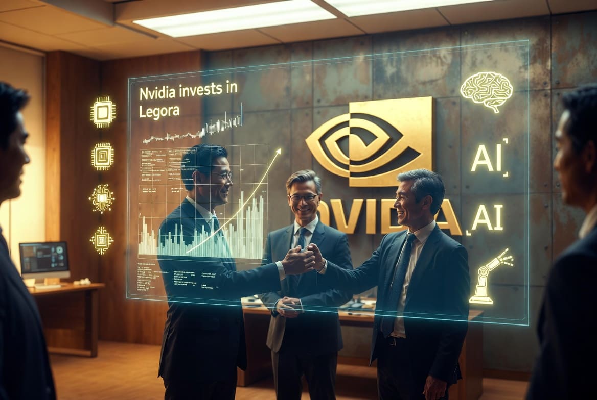 Nvidia заходит в legal-tech: чип-гигант инвестировал в шведский стартап Legora с Джудом Лоу на баннерах