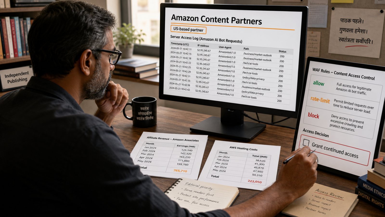 Amazon AI क्रॉलर का भुगतान देगा, लेकिन सामग्री की पहुँच भी माँगेगा