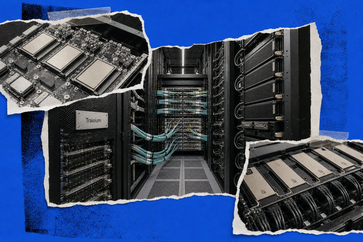 AWS betreibt Trainium-Beschleuniger und Nvidia-GPU-Systeme parallel in seiner KI-Infrastruktur.