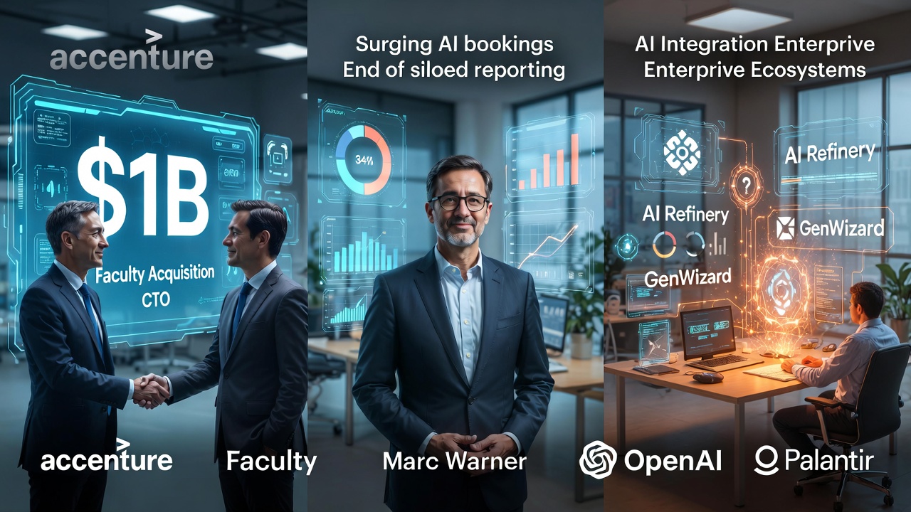 Accenture's AI Strategy: Bold Bets Amid Industry Transformation