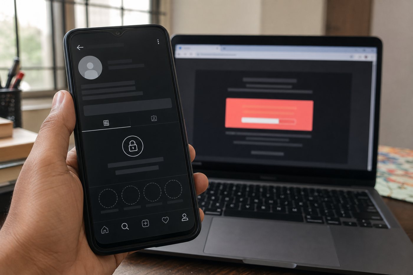 Private Instagram Story অনুমোদিত follower-দের জন্য সীমাবদ্ধ, অথচ third-party viewer ভুয়া unlock ও verification দাবি করছে