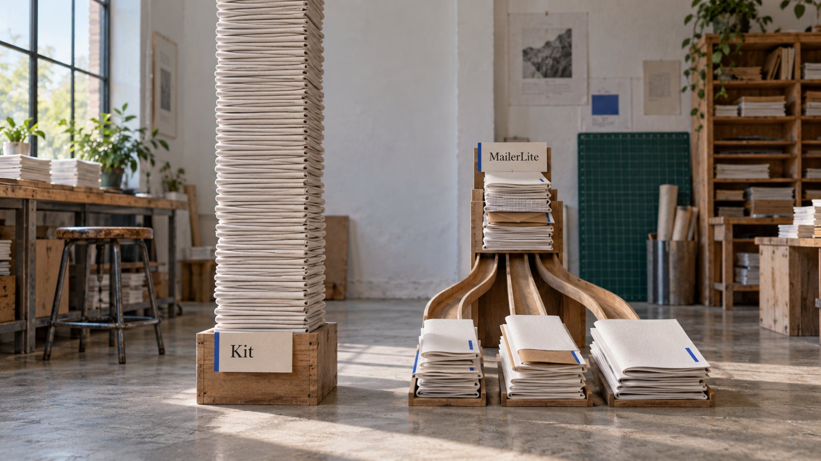 Kit ou MailerLite : 10 000 abonnés gratuits cachent deux compromis opposés