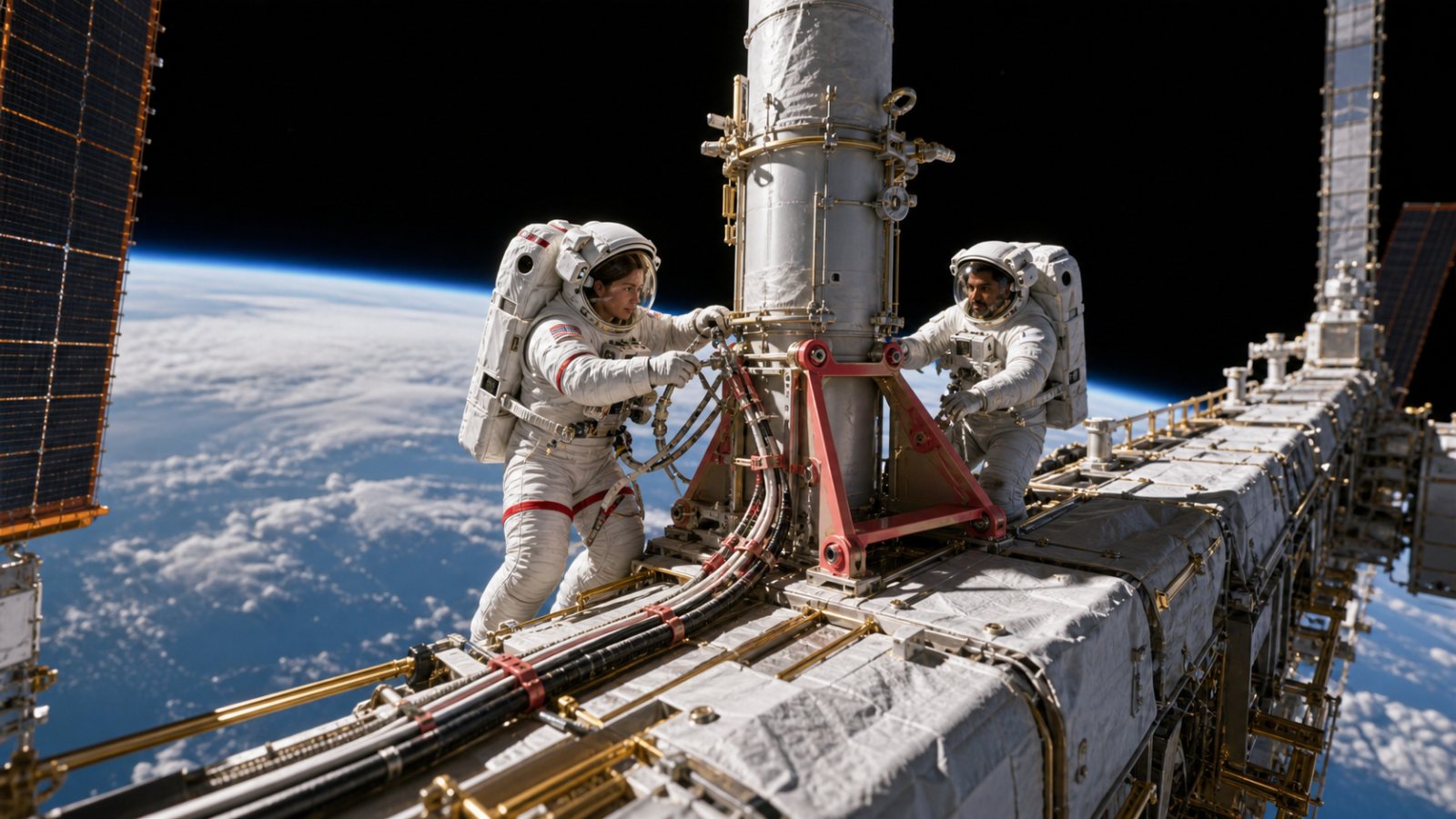 ISS की सातवीं सौर जोड़ी की तैयारी पूरी, अगली सैर 18 अगस्त को