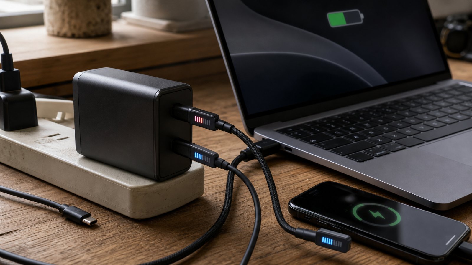 65W USB‑C चार्जर चुनते समय केवल GaN नहीं, PD, PPS और पोर्ट-विभाजन भी जाँचें