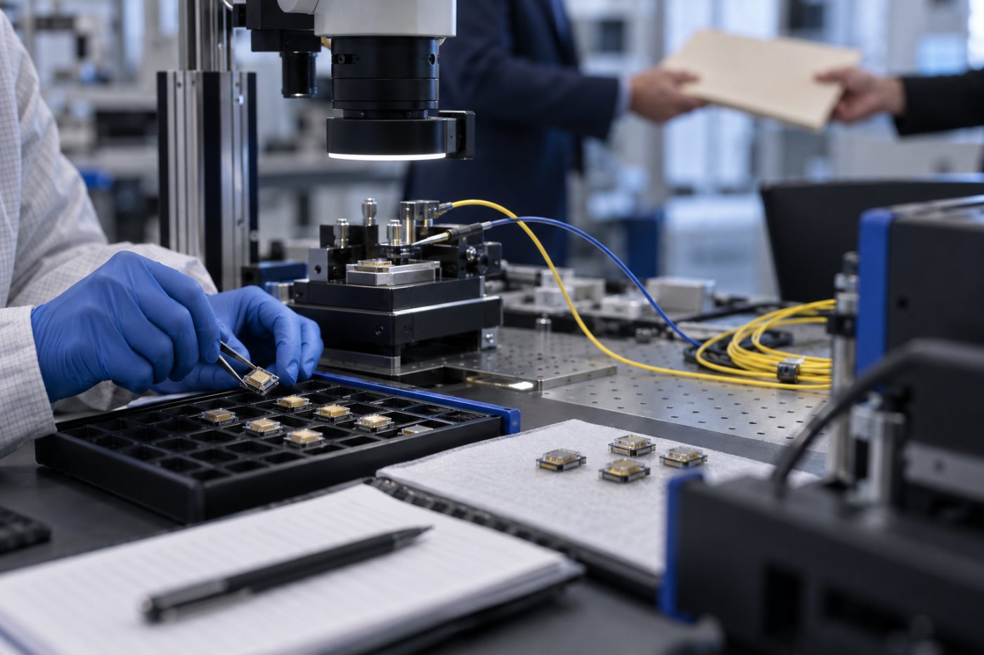 Ayar Labs’ primary production funding shown separately from the secondary sale of existing shares.