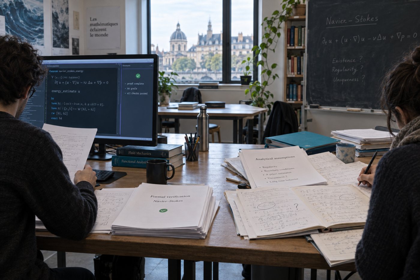 La formalisation Lean est vérifiée tandis que l’examen scientifique des hypothèses reste ouvert.