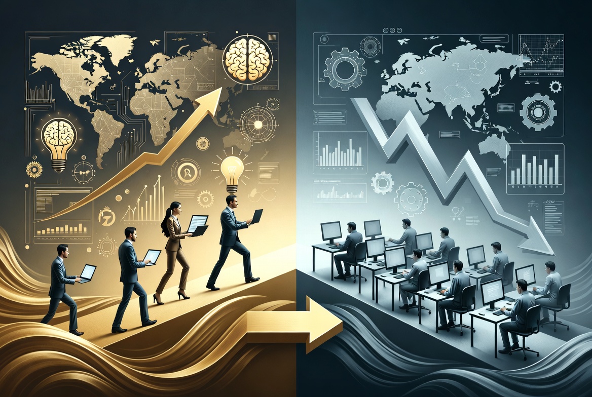 India’s IT Outsourcing Sector: The Early Warning System for AI’s Dual Impact on Global Tech Jobs