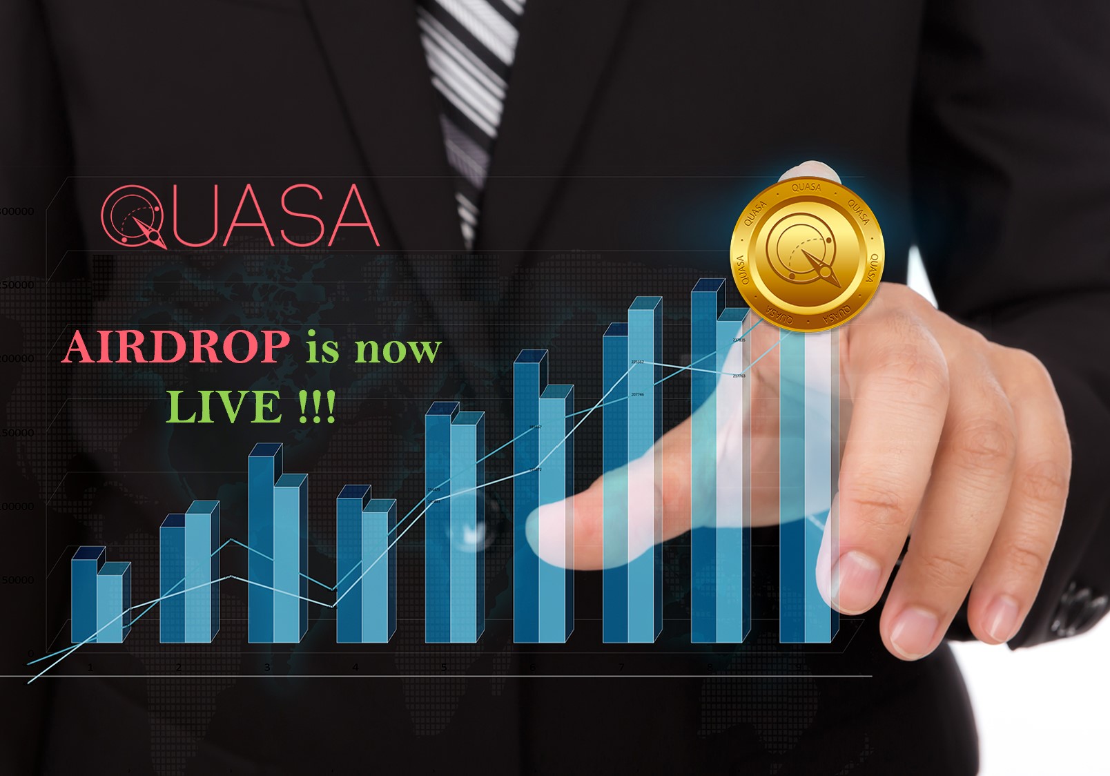 QUASA (QUA) Project Reward Program Official Announcement “AIRDROP”