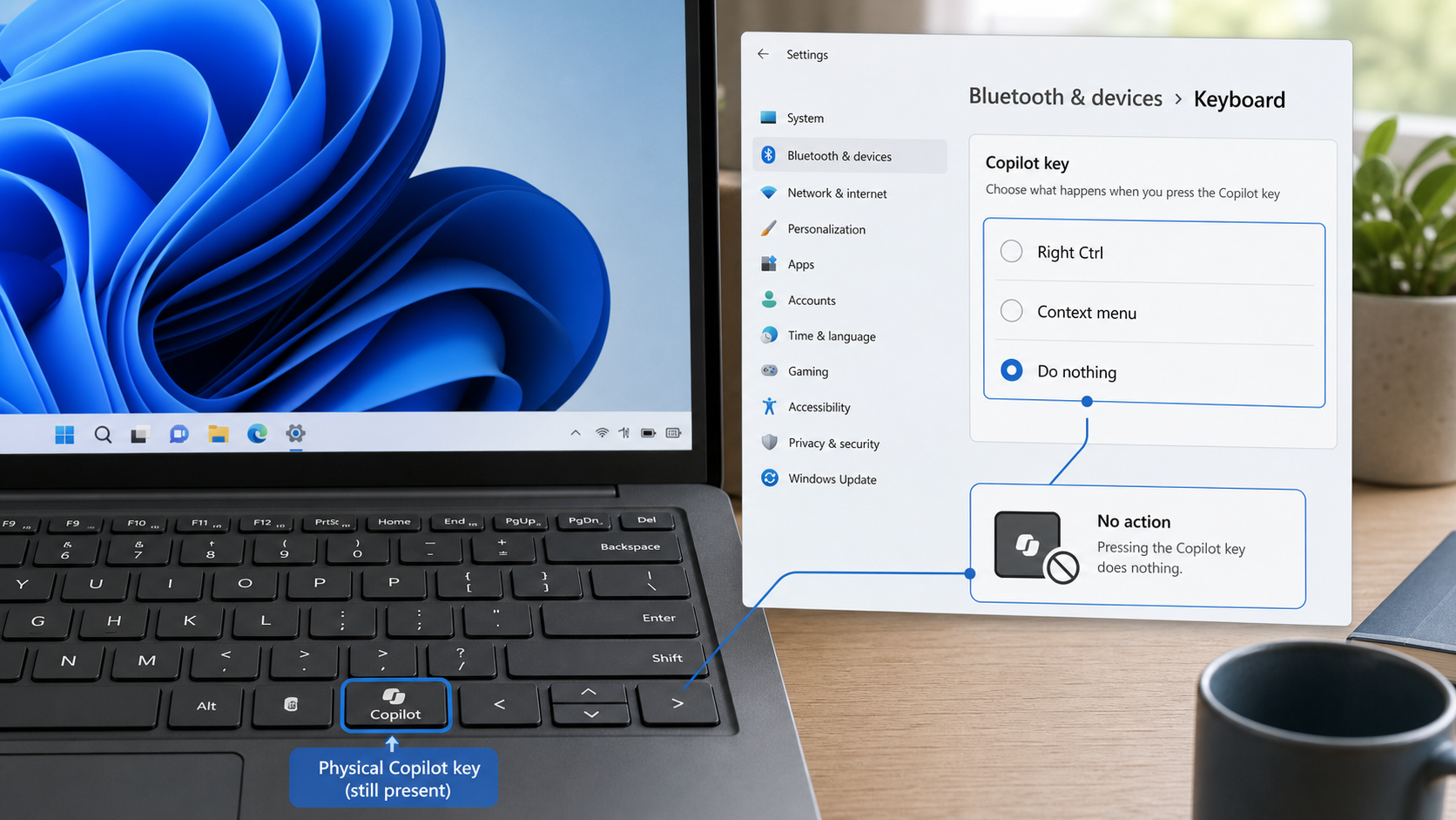 Copilot AI: Windows 11 में कुंजी बंद और रीमैप करने का नया विकल्प