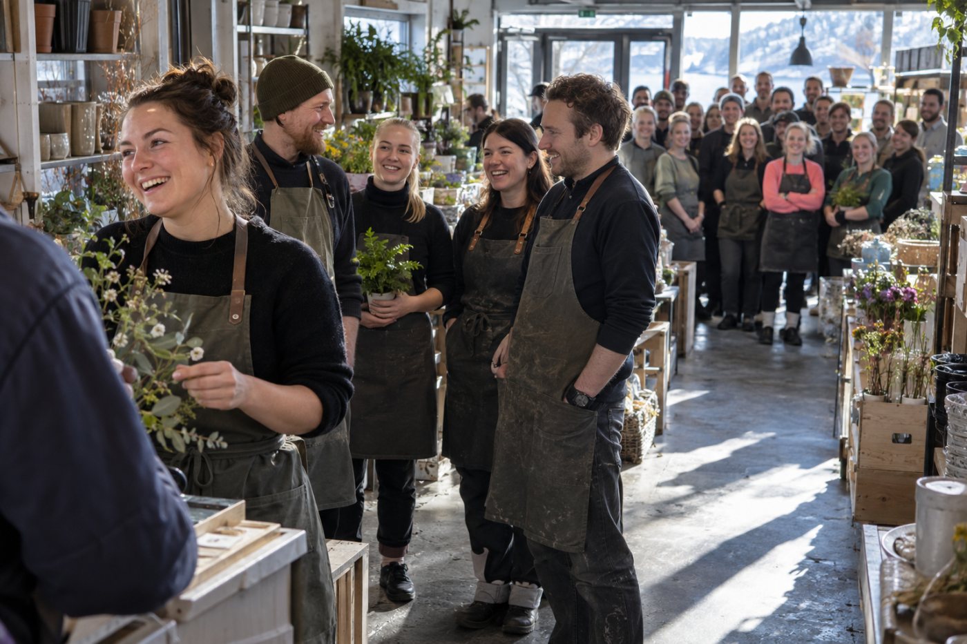 HubSpot Starter og Salesforce Pro Suite sammenlignet for team med fem og tjue brukere, der lisenskostnaden øker ulikt.