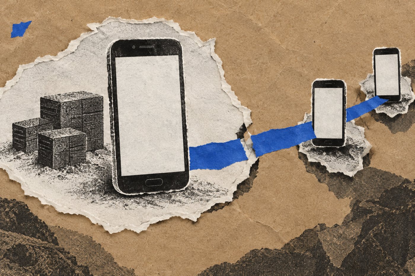 Einangrað net Android sýndarvéla sýnir útbreiðslupróf þar sem aðgangur að næsta hnúti var einfaldaður.