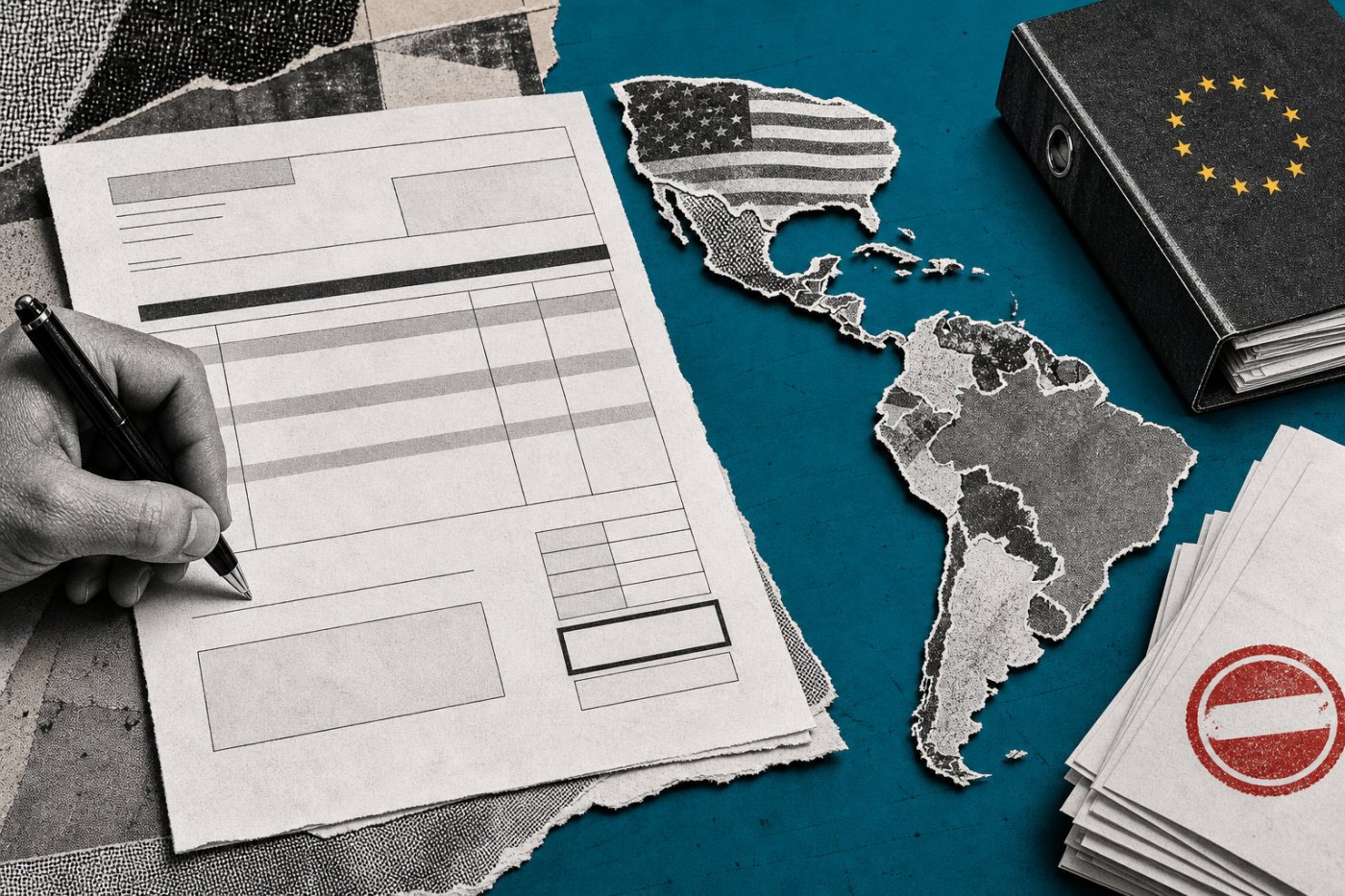 Factura a una empresa de fuera de la Unión Europea sin IVA español y fuera del modelo 349.