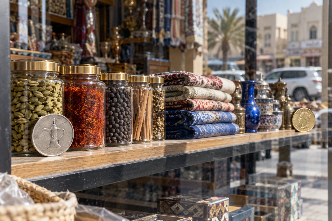 سلع مستوردة وعملتان توضحان أثر الحاجة إلى تعدد العملات في اختيار خطة Zoho Books أو Xero.