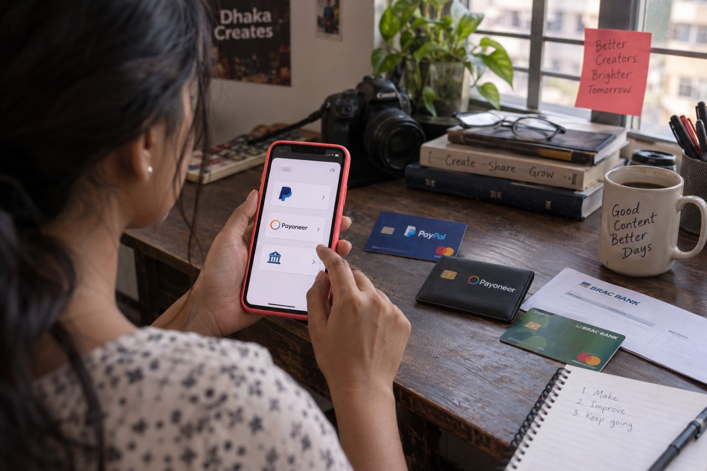 Patreon balance থেকে PayPal, Payoneer ও bank transfer-এ আলাদা payout fee-এর ফল