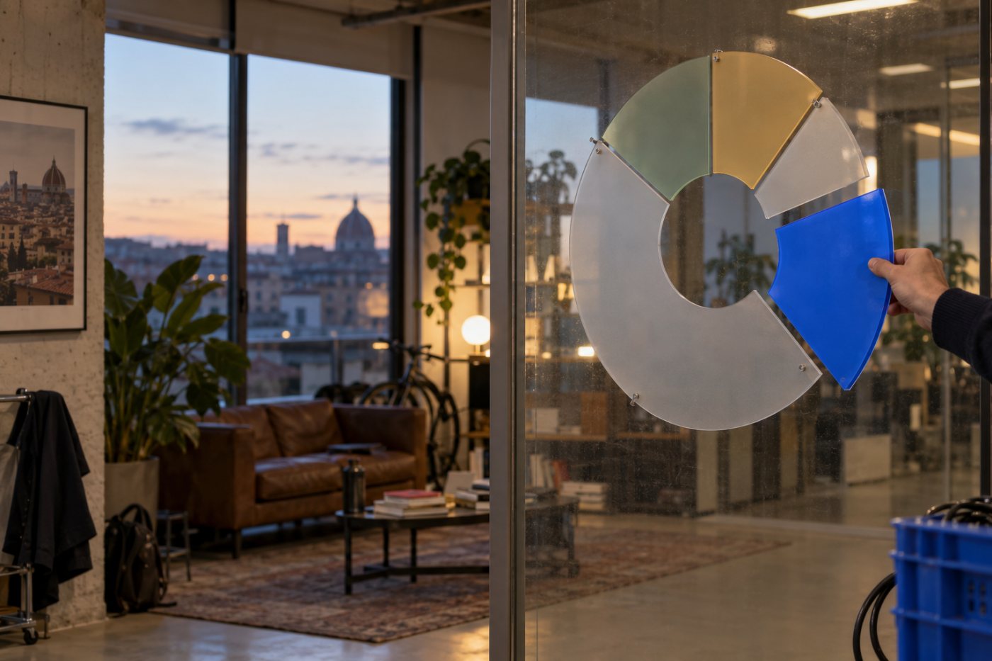 La conversione di un milione di unità equivalenti riduce la quota dei founder dal 56% al 50,91%, mentre il pool resta al 10%.