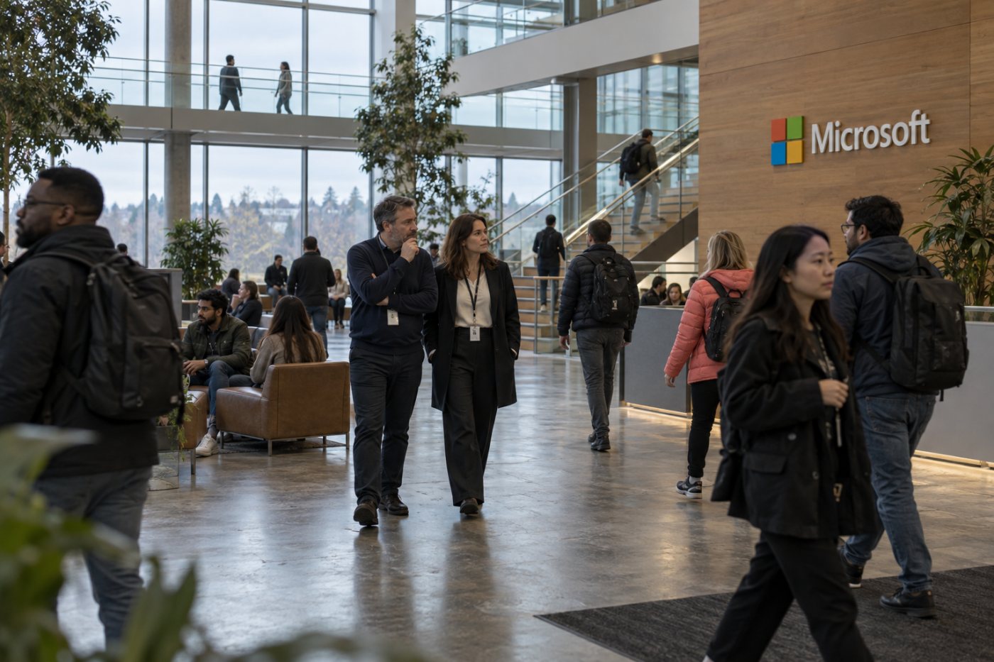 Menedżer i specjalista HR Microsoft odnoszą analizę zatrudnienia do sytuacji zespołu.