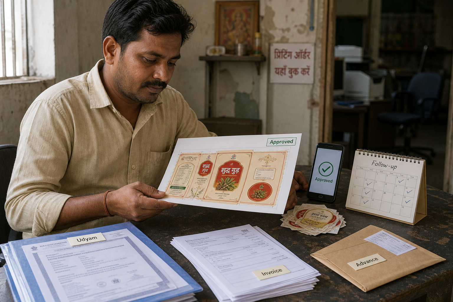 Udyam रिकॉर्ड, PMEGP परियोजना योजना और भुगतान अनुस्मारक व्यवस्थित करता छोटा उद्यम