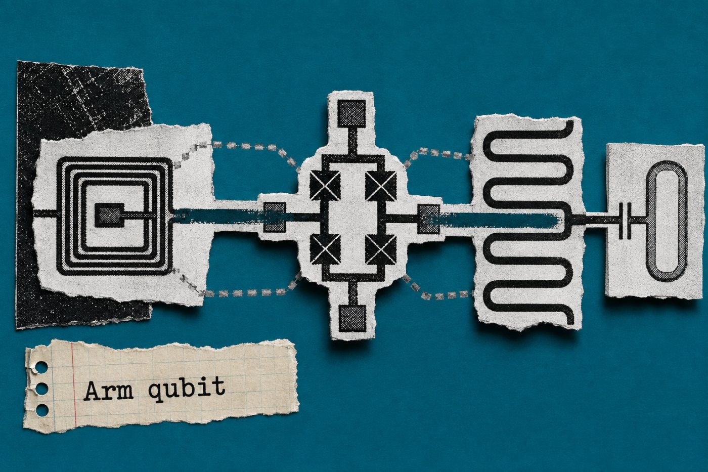 データモードとアームモードを非線形に結合するquarton coupler
