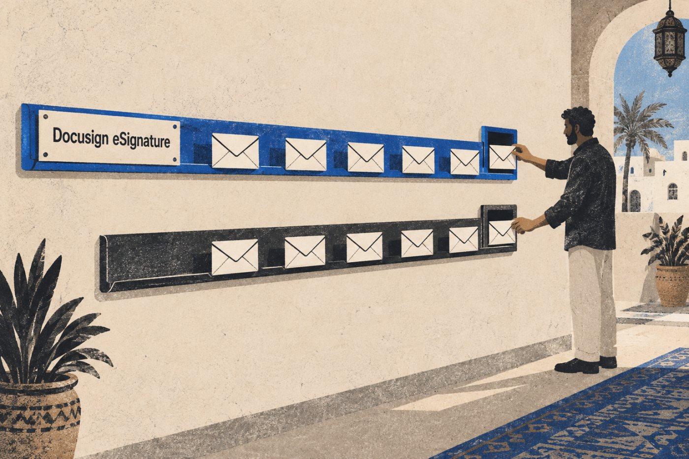 خمس عمليات توقيع شهرية تقع ضمن الحد المنشور لكل من DocuSign Personal وPandaDoc Free.