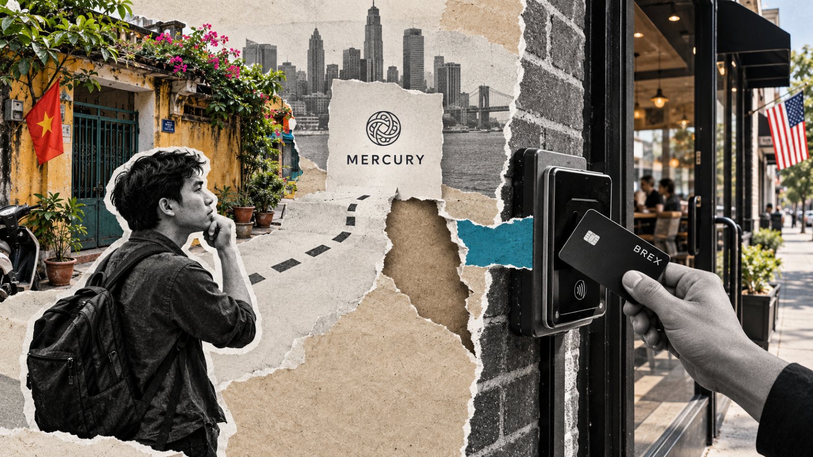 Mercury hay Brex: miễn phí giống nhau, điều kiện tiếp cận thì không