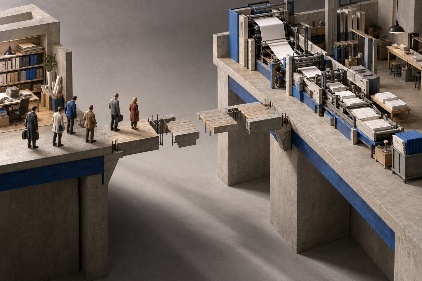 Langsame Berufswechsel nach der Automatisierung von Wissensarbeit erhöhen die Arbeitslosigkeit