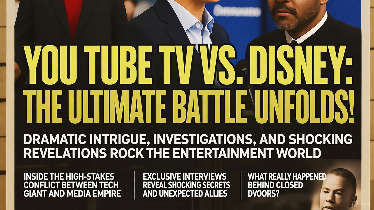 YouTube TV vs. Disney: Corporate Cash Grab Leaves Subscribers in the Dark