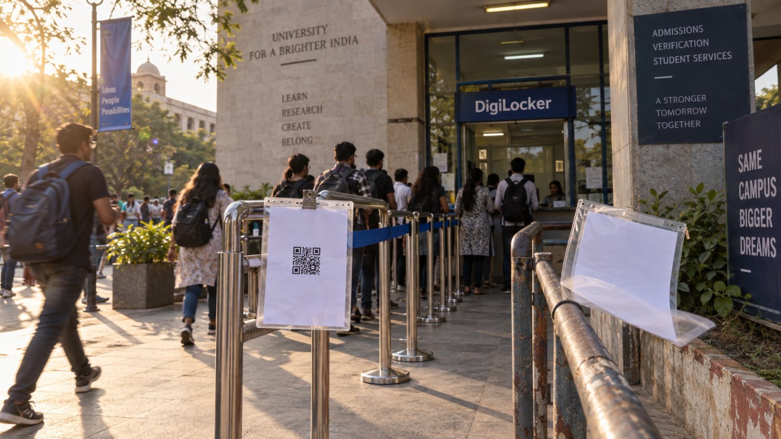 DigiLocker दस्तावेज़ जाँचें—अपलोड की गई PDF जारी प्रमाणपत्र नहीं