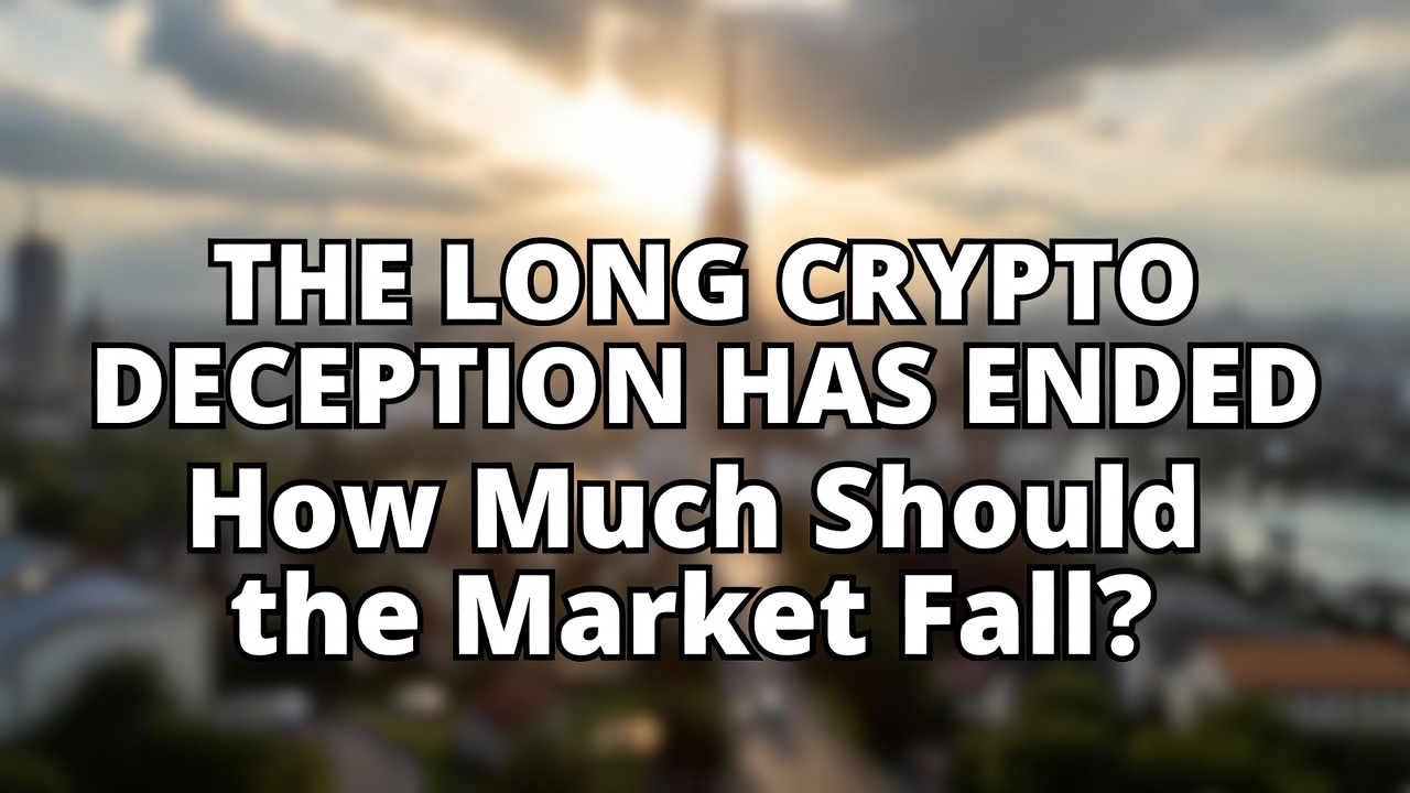 The Long Crypto Deception Has Ended: How Much Should the Market Fall?
