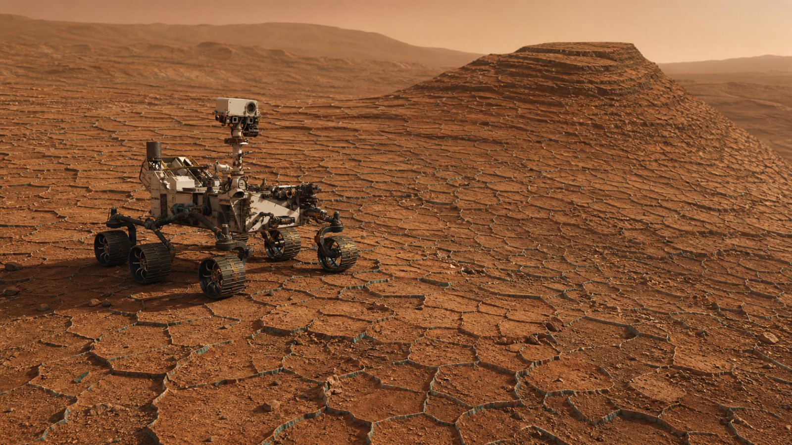Curiosity encuentra un mar de polígonos: el agua no es la única explicación