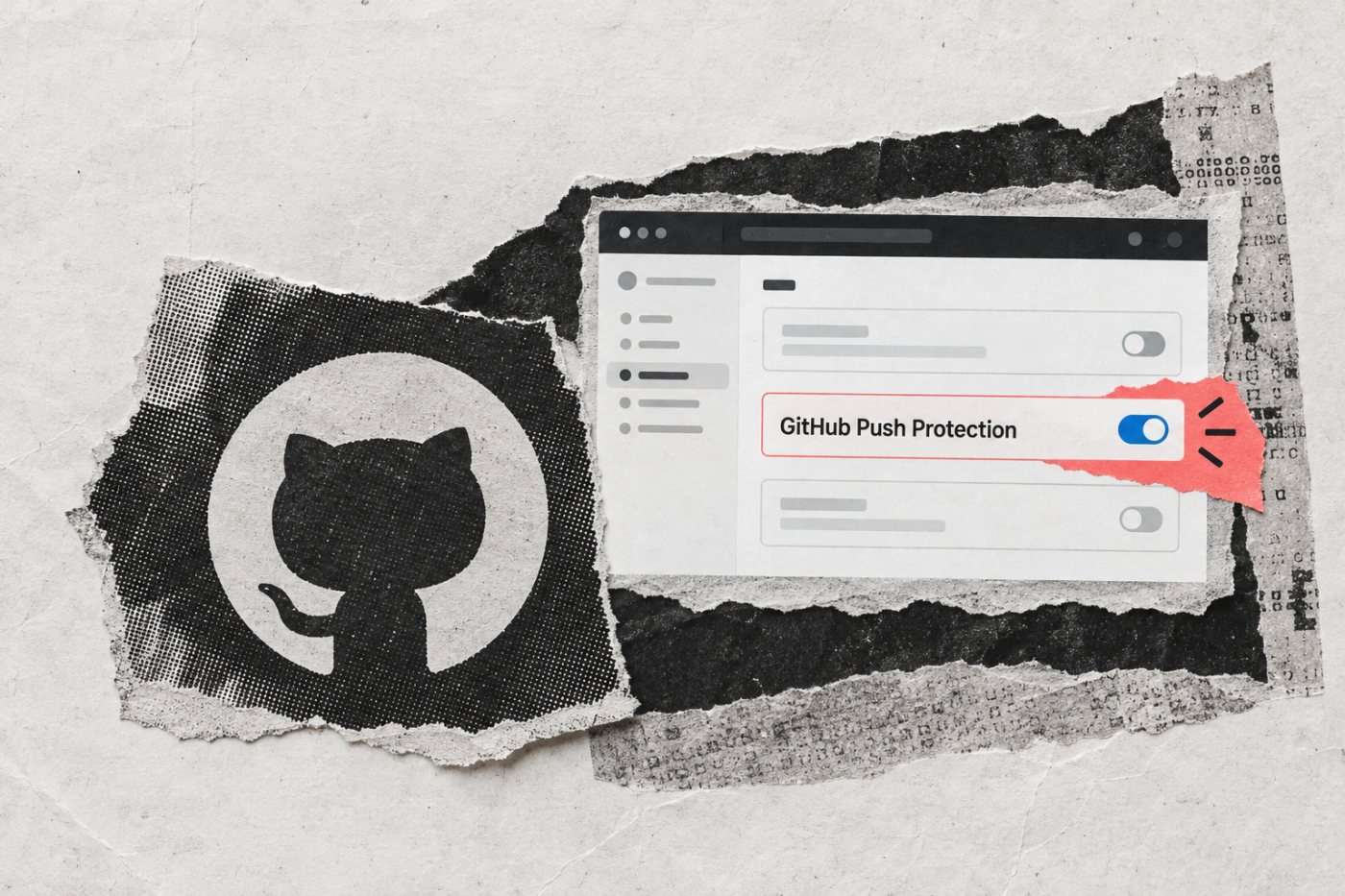 GitHub deposunda Secret Protection ve Push protection ayarlarının etkinleştirilmesi