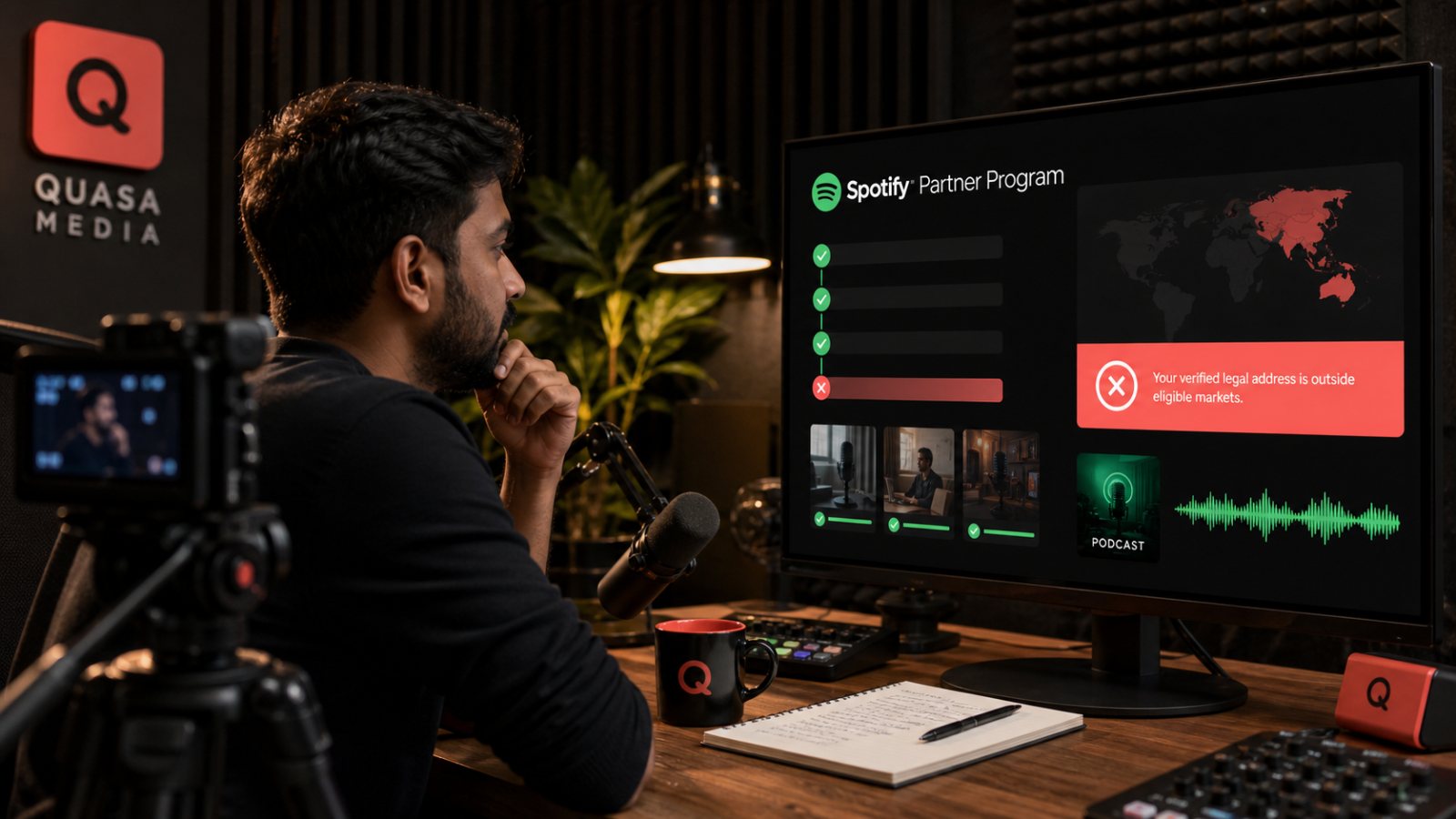 Spotify Partner Program-এ বাংলাদেশ নেই—১,০০০ audience-ও তাই যথেষ্ট নয়