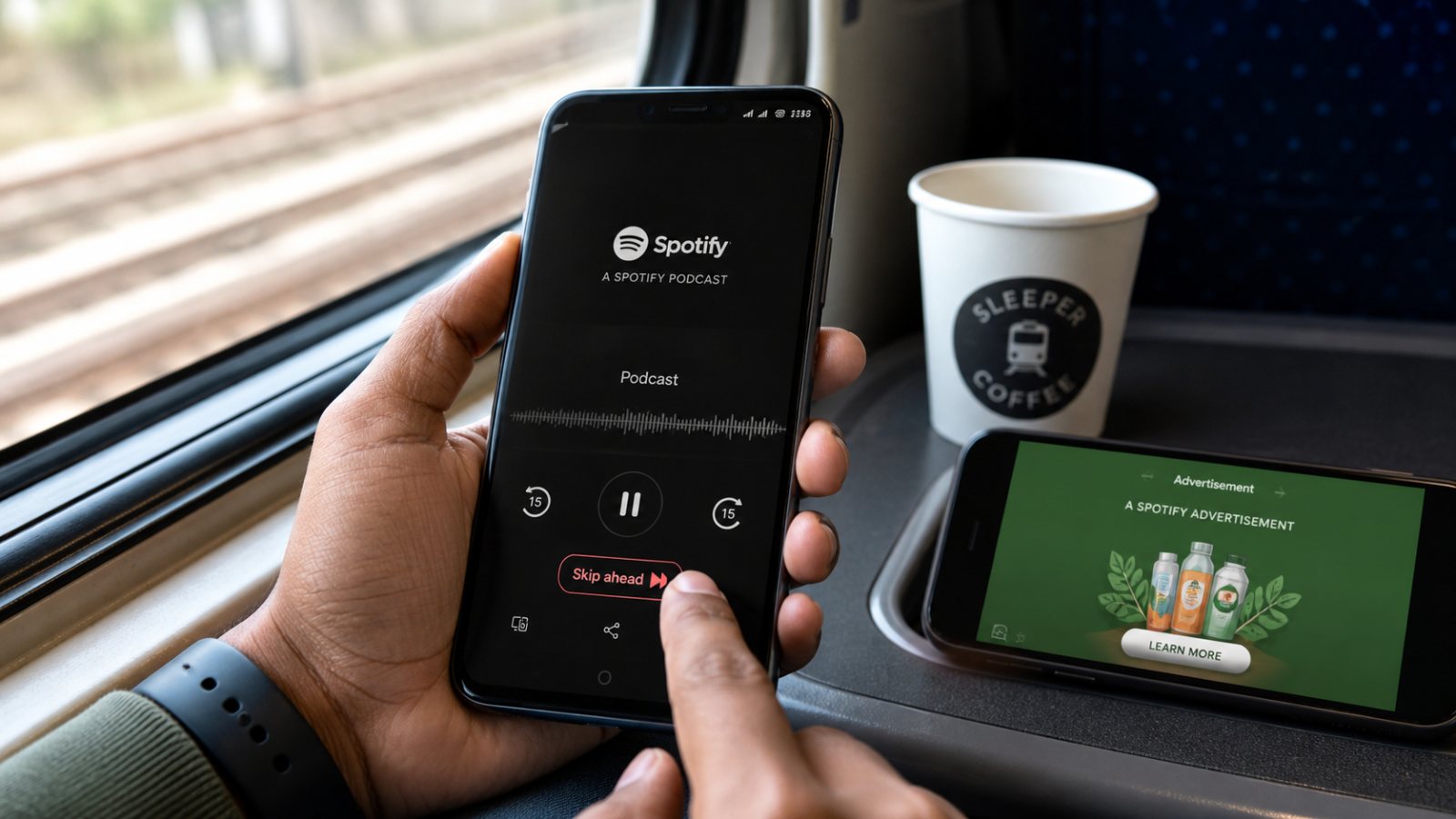 Spotify का नया बटन मेजबान के विज्ञापन छोड़ेगा—अपने विज्ञापन नहीं