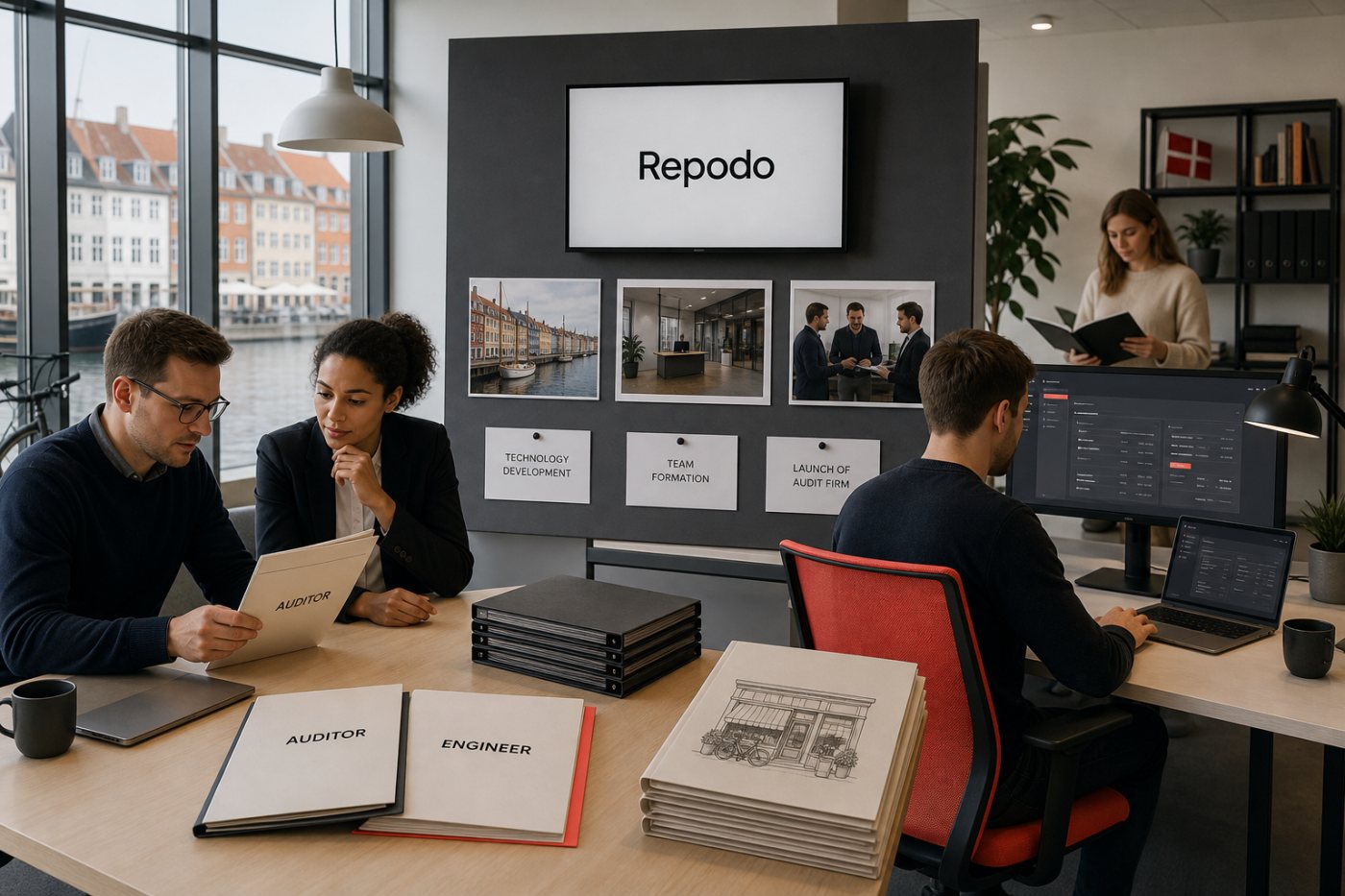 Repodo направляет предпосевное финансирование на развитие платформы, аудиторской команды и запуск работы с датским бизнесом.