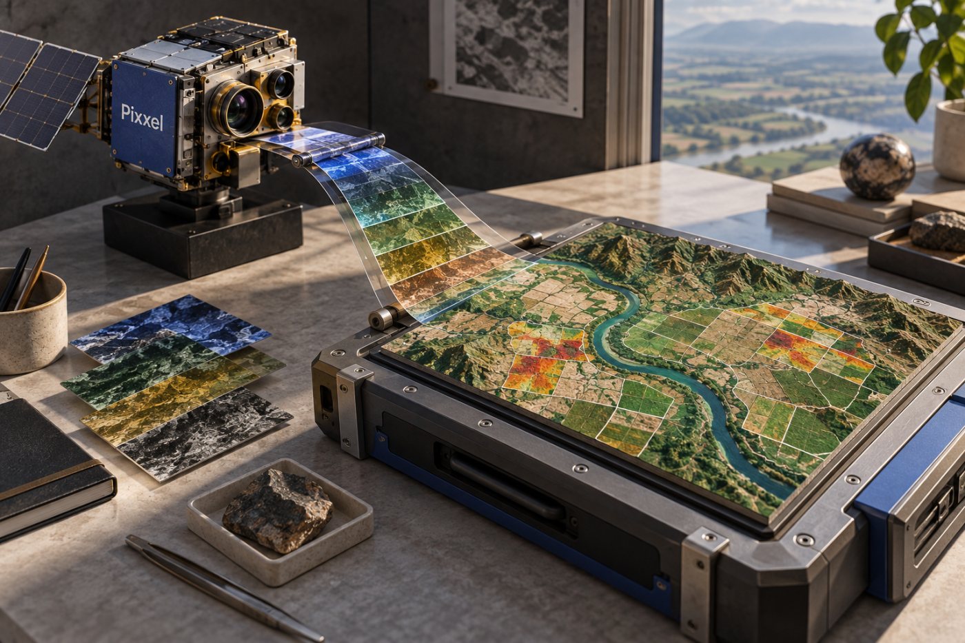 Firefly satellite-এর hyperspectral data Aurora-য় সিদ্ধান্তযোগ্য Earth intelligence-এ রূপান্তরিত হচ্ছে