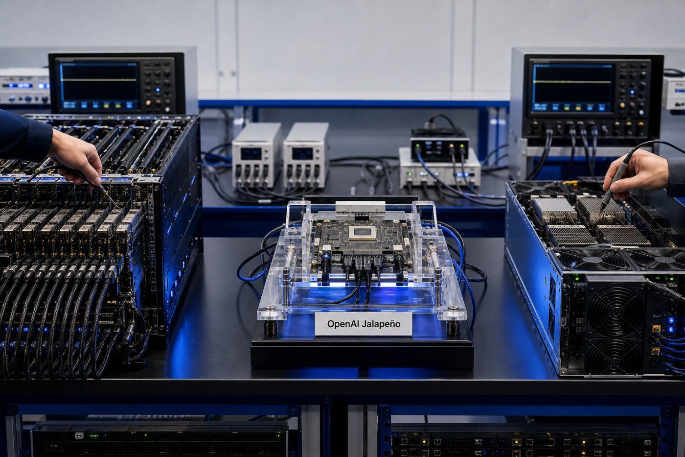 Ambiente do InferenceX mede throughput, potência e latência em sistemas Jalapeño, GB200 e GB300.