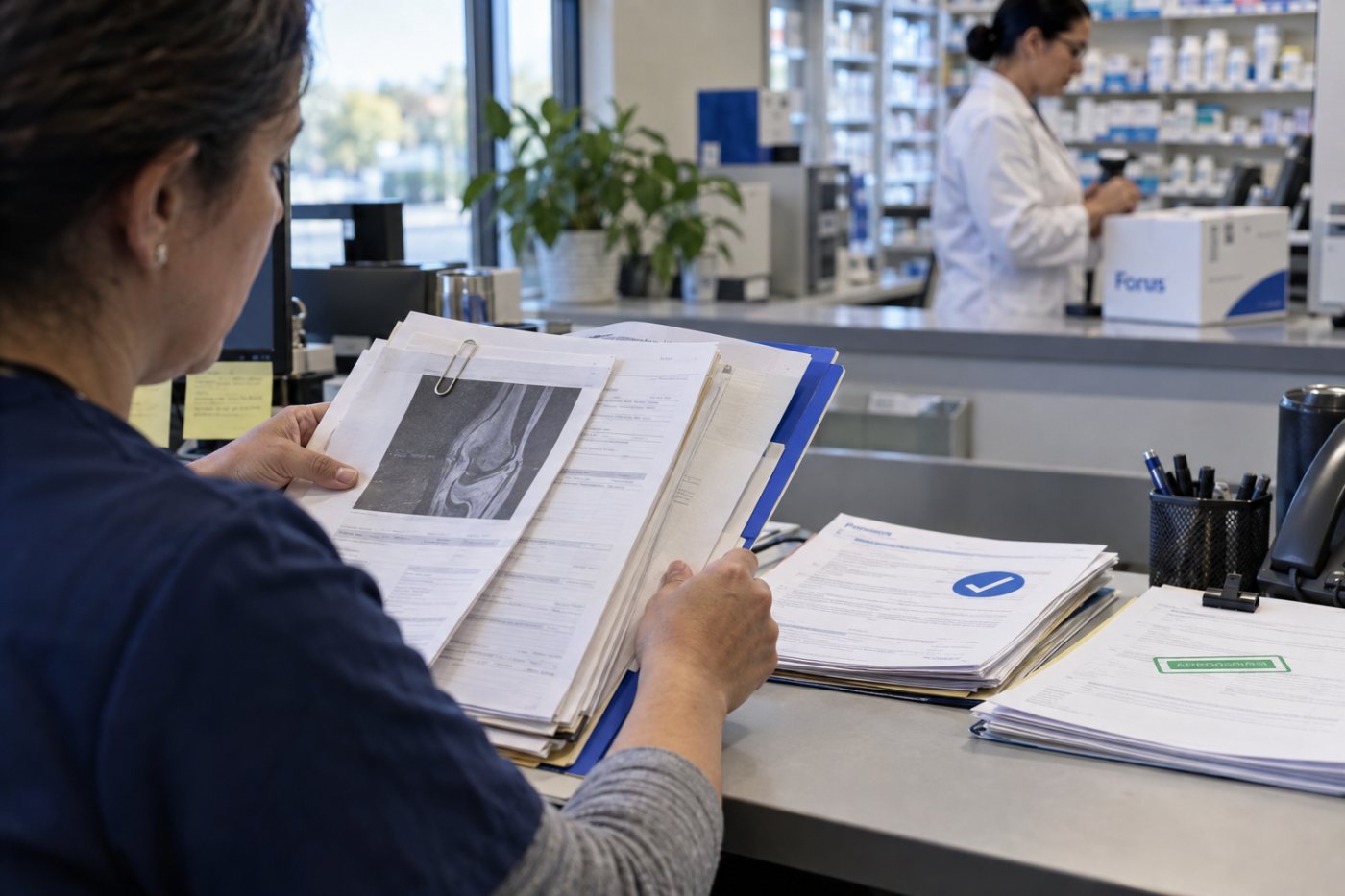Un dossier de médicament complexe passe du blocage administratif à l’approvisionnement après validation de l’assurance.