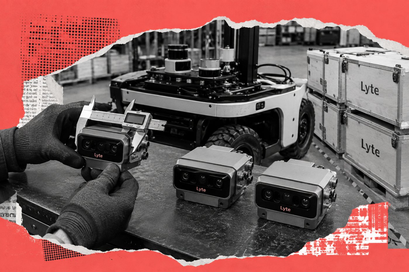 উৎপাদন-প্রস্তুত Lyte sensing stack এবং শিল্প রোবটে বাণিজ্যিক প্রয়োগের অগ্রগতি