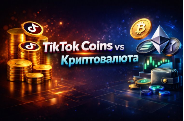 TikTok Coins vs криптовалюта: Web2 и Web3-монетизация для креаторов
