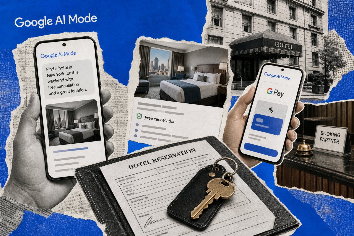 امریکا میں AI Mode ہوٹل تلاش کو کمرے کے انتخاب، شرائط اور Google Pay ادائیگی تک پہنچاتا ہے۔