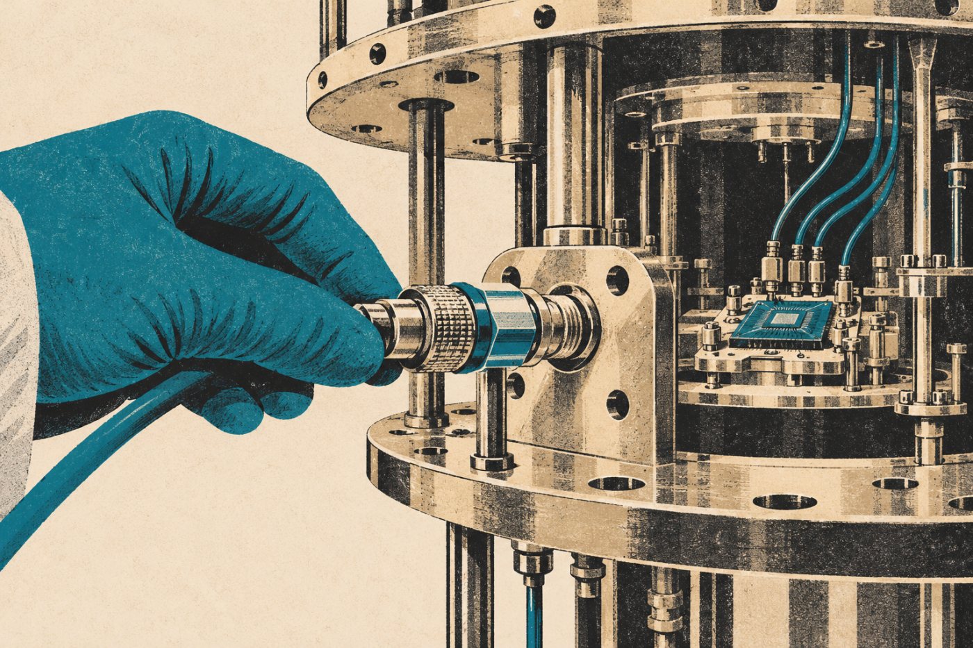 Криогенен прототип на Coherence Quantum се изпитва с кубитова система преди разработването на продуктови образци.