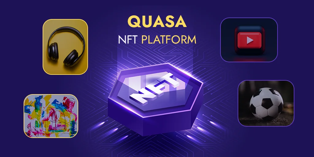 Top up your QUASA NFT balance with 100 QUA and get another 50 QUA!