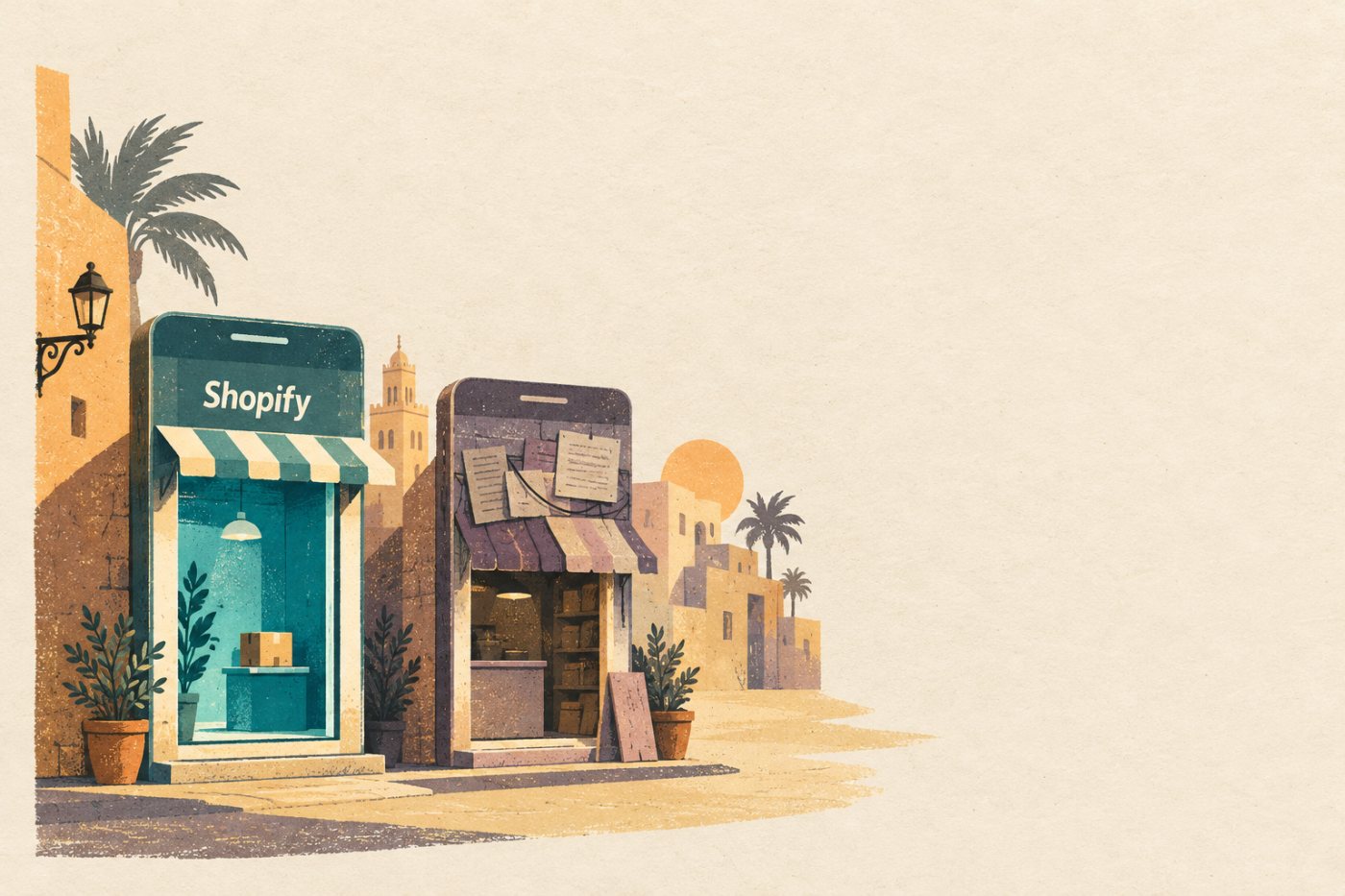 مقارنة اجتياز مؤشرات Core Web Vitals على الجوال بين مواقع Shopify ومواقع WooCommerce في أغسطس 2026.