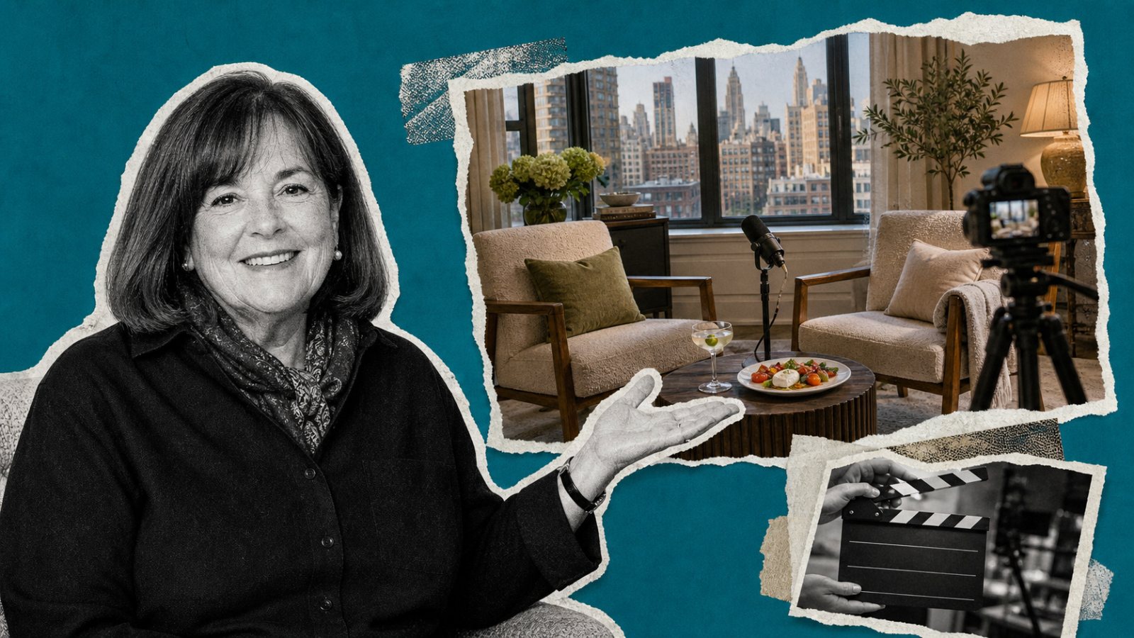 Ina Garten estrena videopódcast: el canal nace con tres patrocinadores