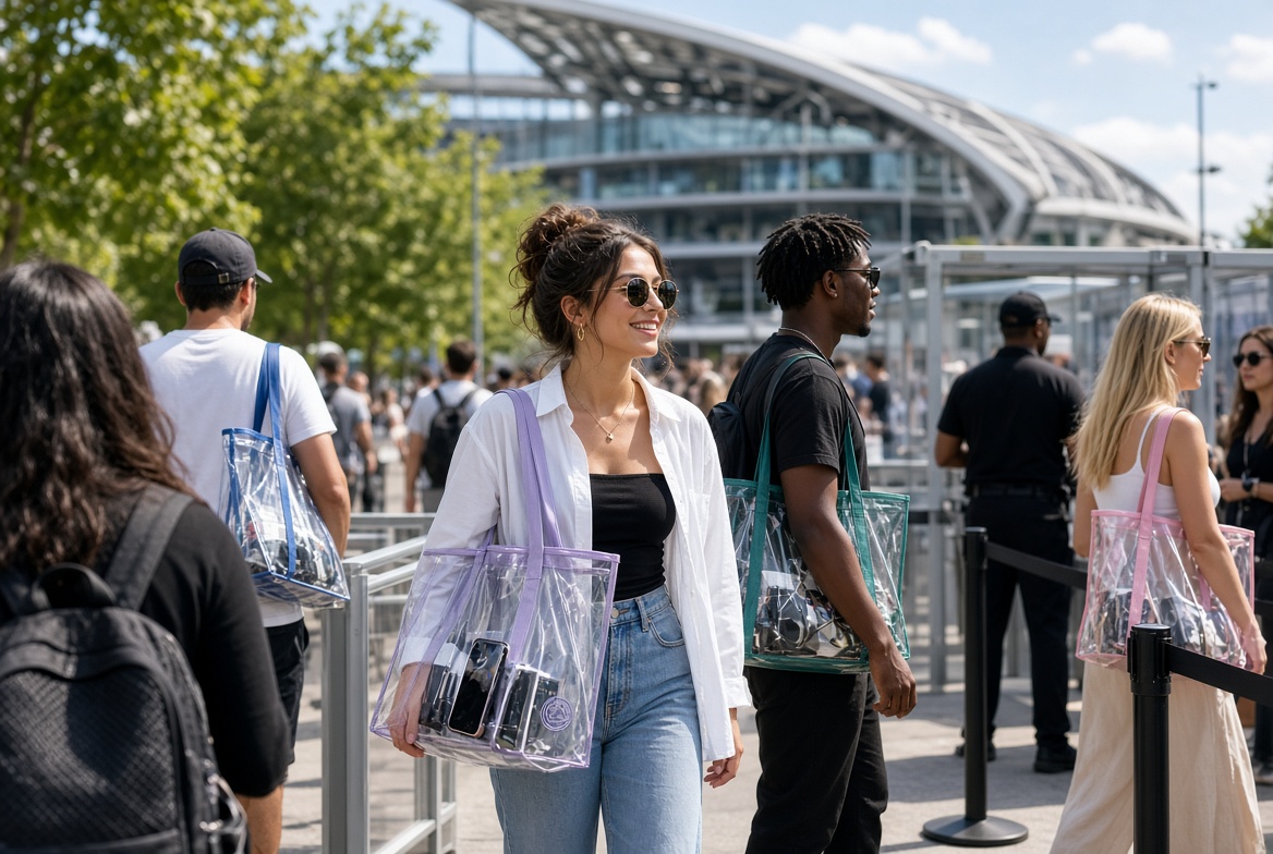 How Branded Clear Bags Can Improve the Event Experience