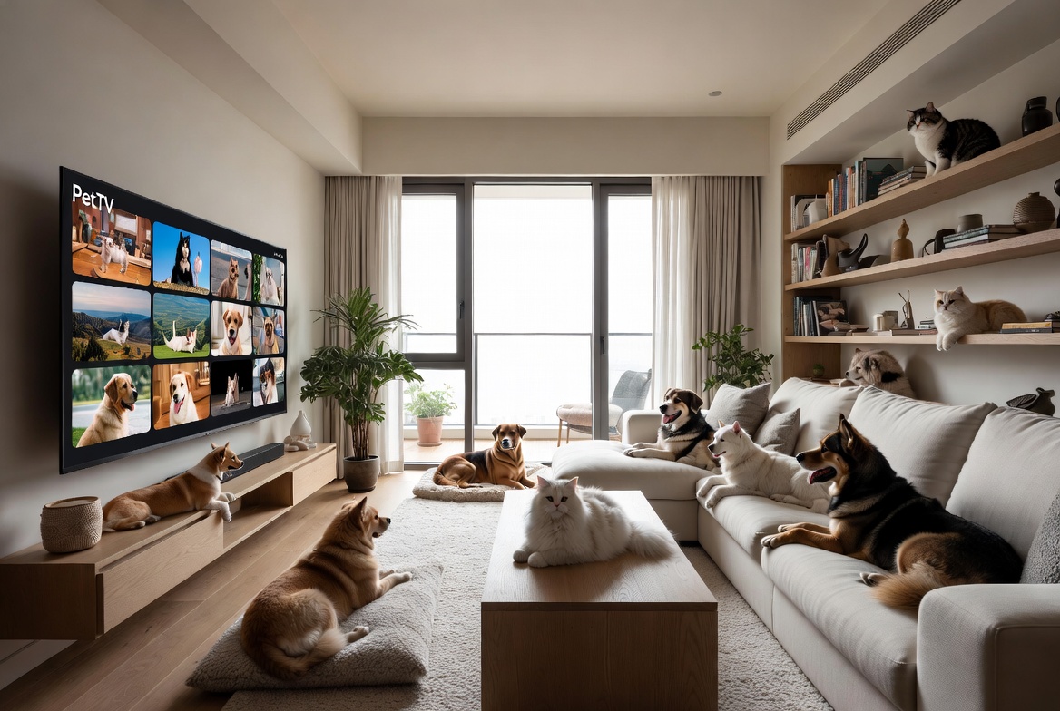 China Launches PetTV: Tencent’s 24/7 Streaming Service Designed for Dogs and Cats