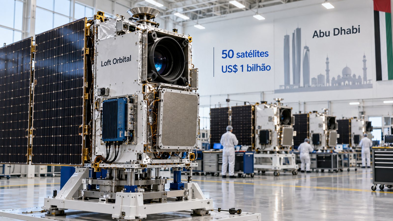 Loft Orbital fecha contrato de US$ 1 bilhão para levar agentes à órbita