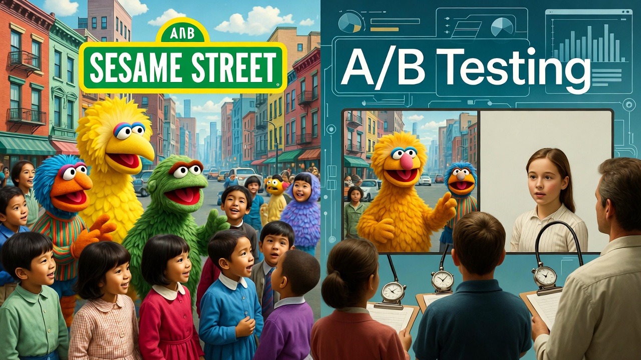 Sesame Street and A/B Testing: Pioneering Data-Driven Kids' TV
